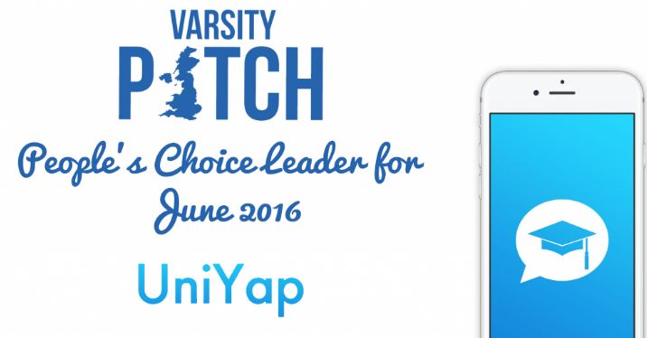 Meet this month's most popular Varsity Pitch - UniYap